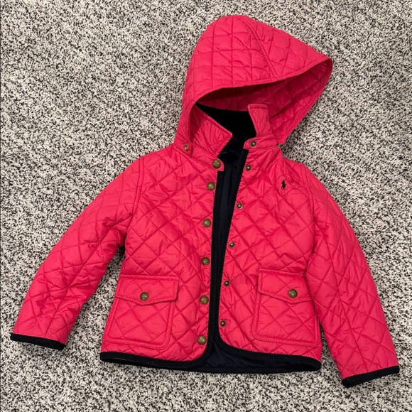 Ralph Lauren Quilted Barn Jacket - Pink